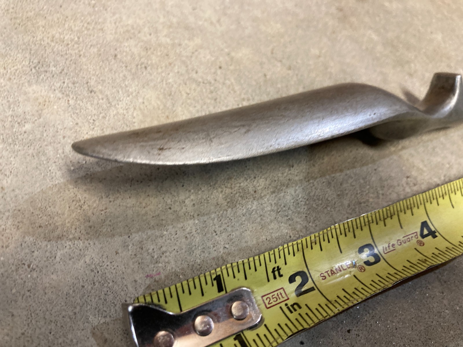 Vintage Cast Aluminum Garden Spade Cultivator Tool