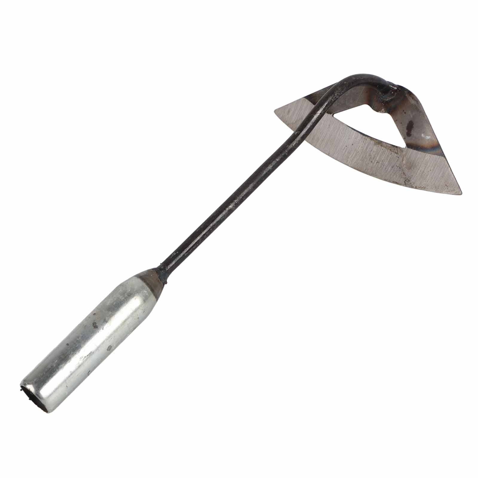 Hot Stainless Steel Hollow Hoe Garden Tool Weeding Rake Planting Vegetables Home