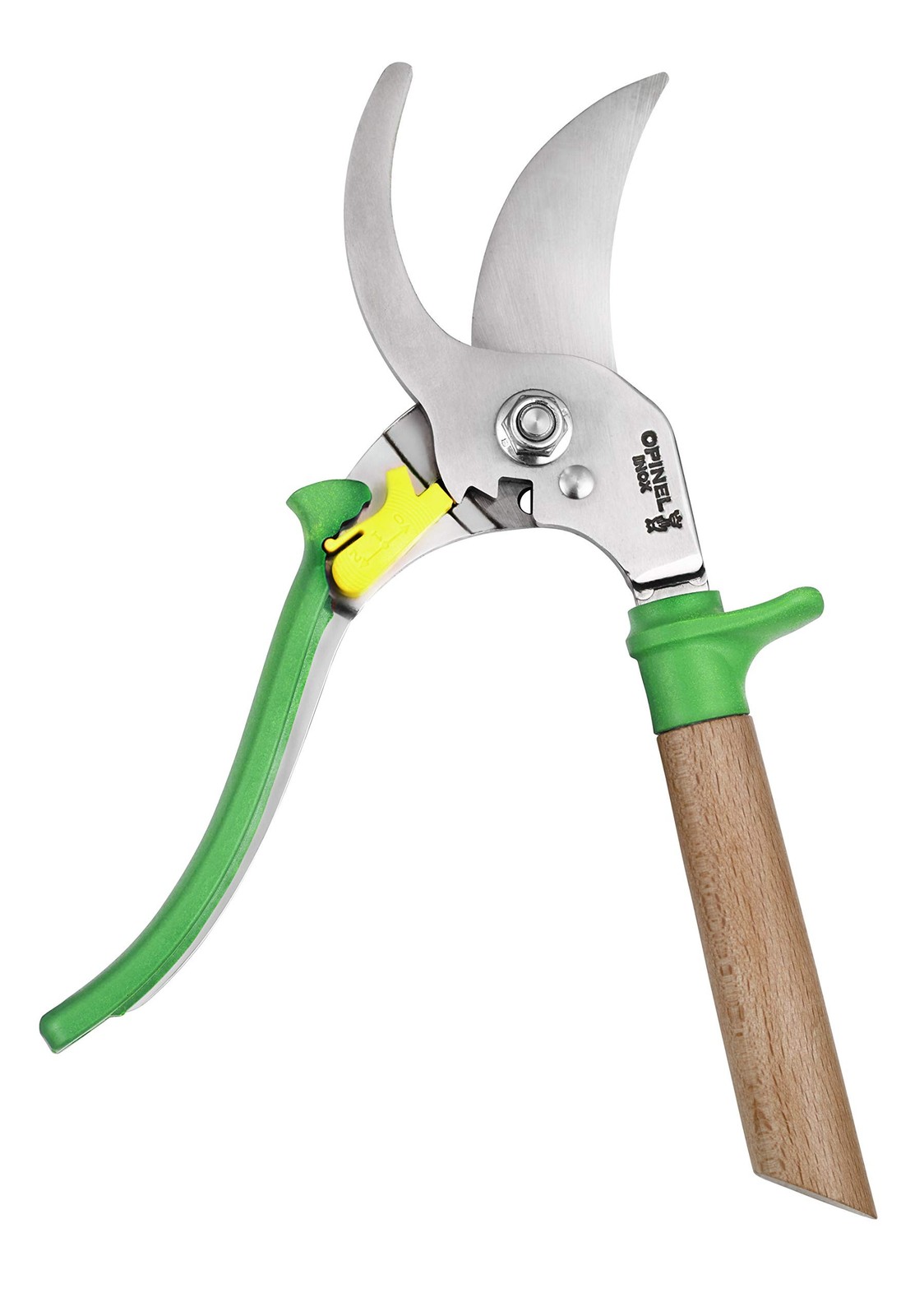 Opinel Hand Pruning Shears with non-slip beech wood handle perfect for bypass…