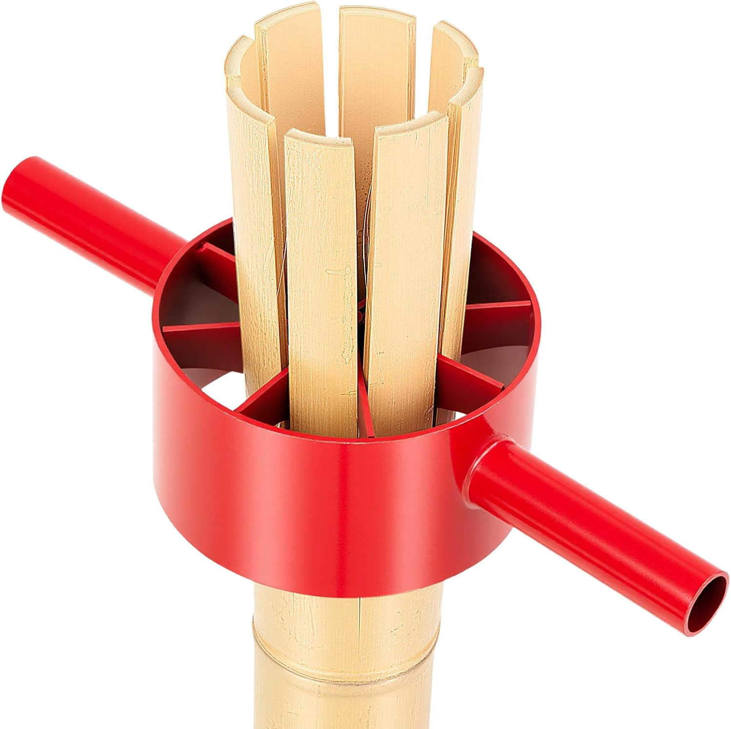 Bamboo Splitter 5.5 Inch Bamboo Split Steel Manual Dividing Splitting Tool with