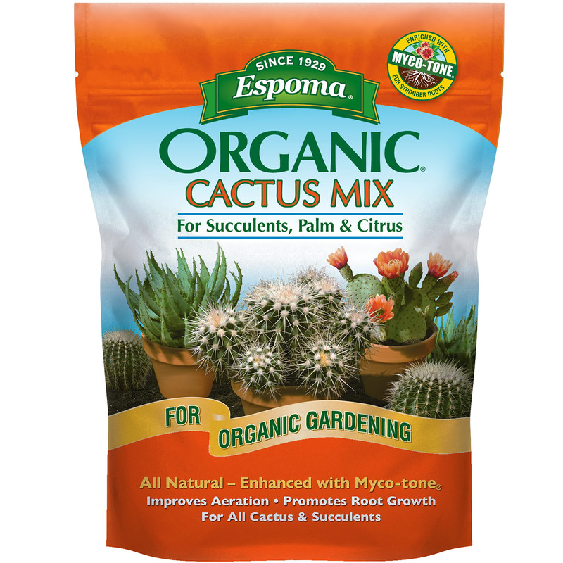 Espoma Organic Cactus Potting Soil Mix Natural Organic Soil For Cactus