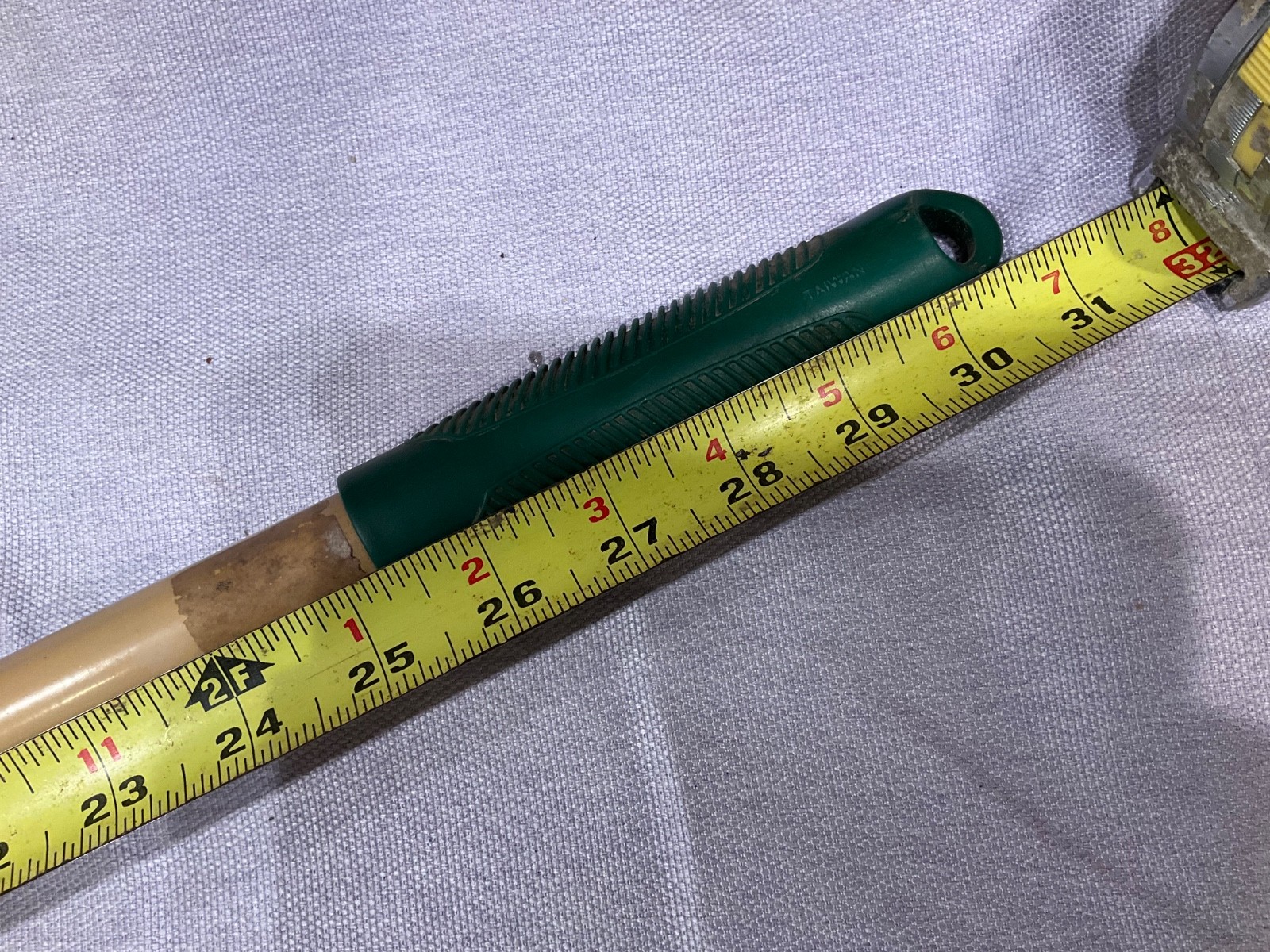 Kids Garden Pals REAL Heavy Duty RAKE 31” Long Reduced Size Metal Handle