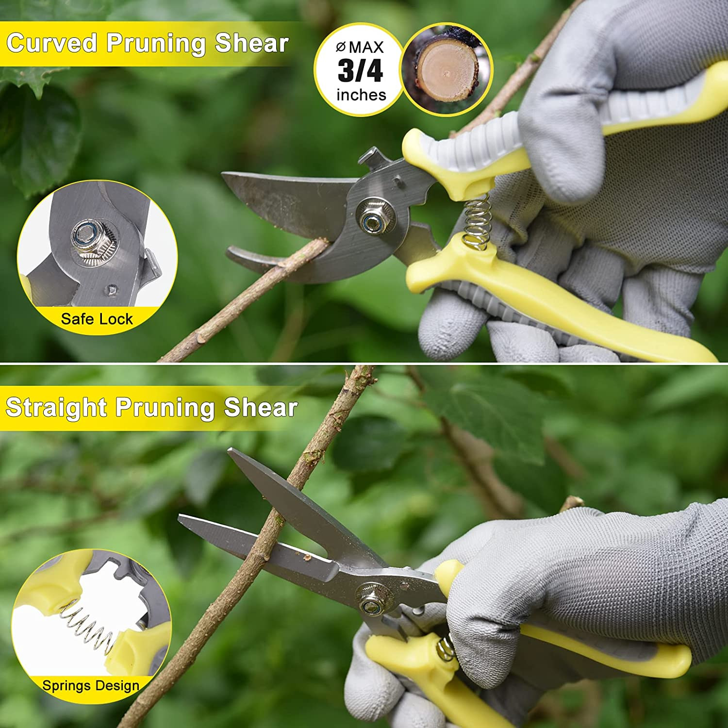 Garden Tool Set Stainless Steel Heavy Duty 10Pcs Gardening Tool Set for Planting