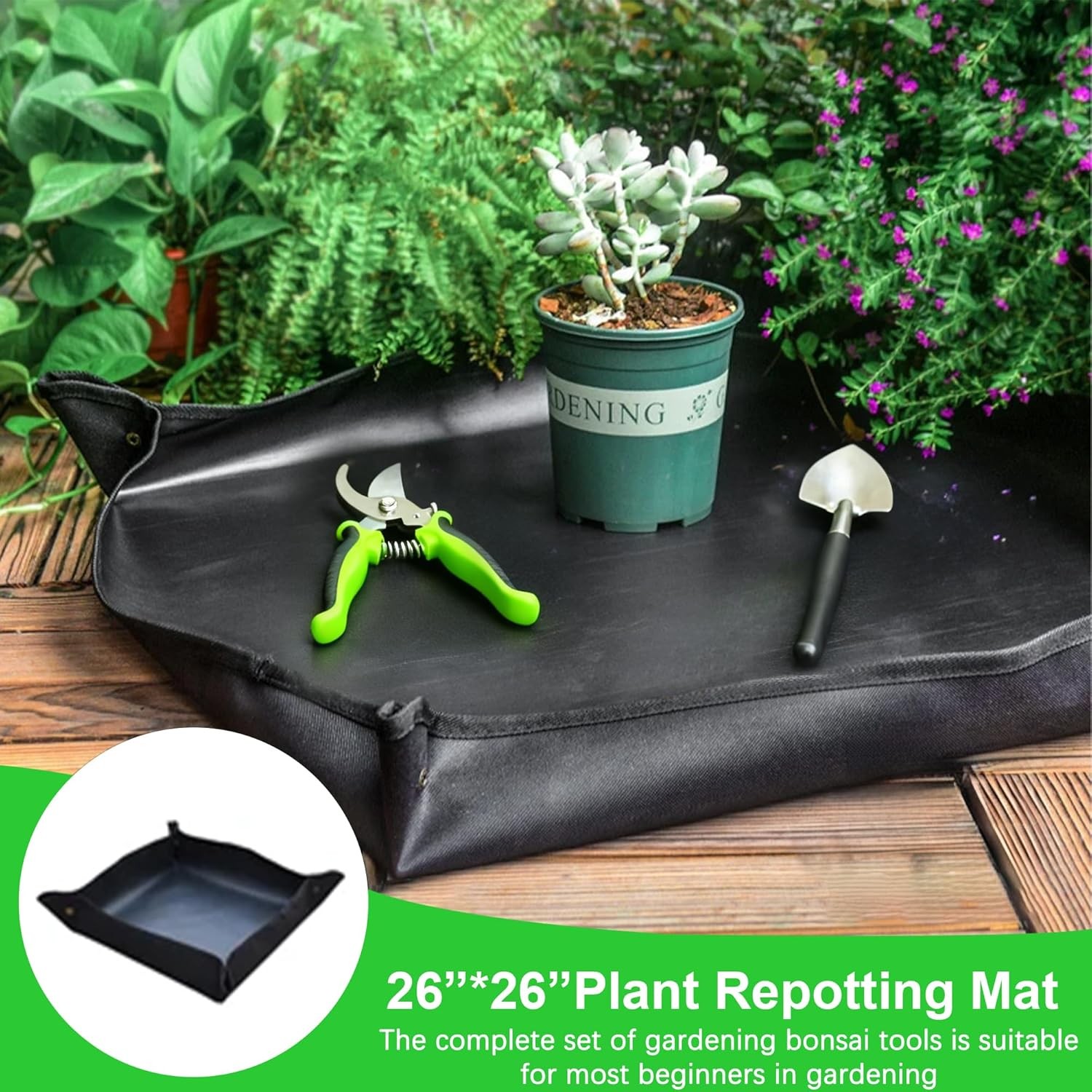 Gardening Tools 20-Piece Gardening Hand Tools, Garden Tools Set for Beginner, In