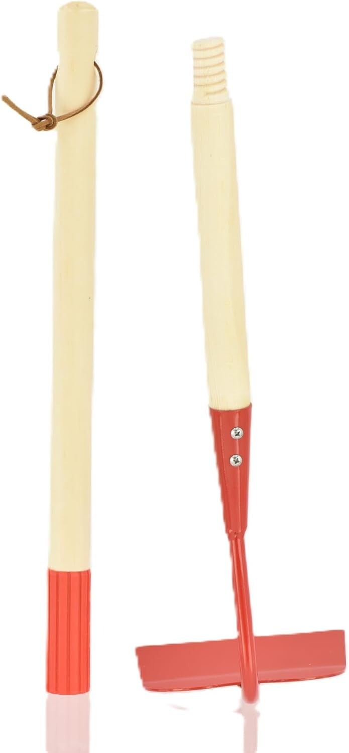 JustForKids 4-Piece Garden Tool Set with Travel Bag, 2-Pack, Ages 5+