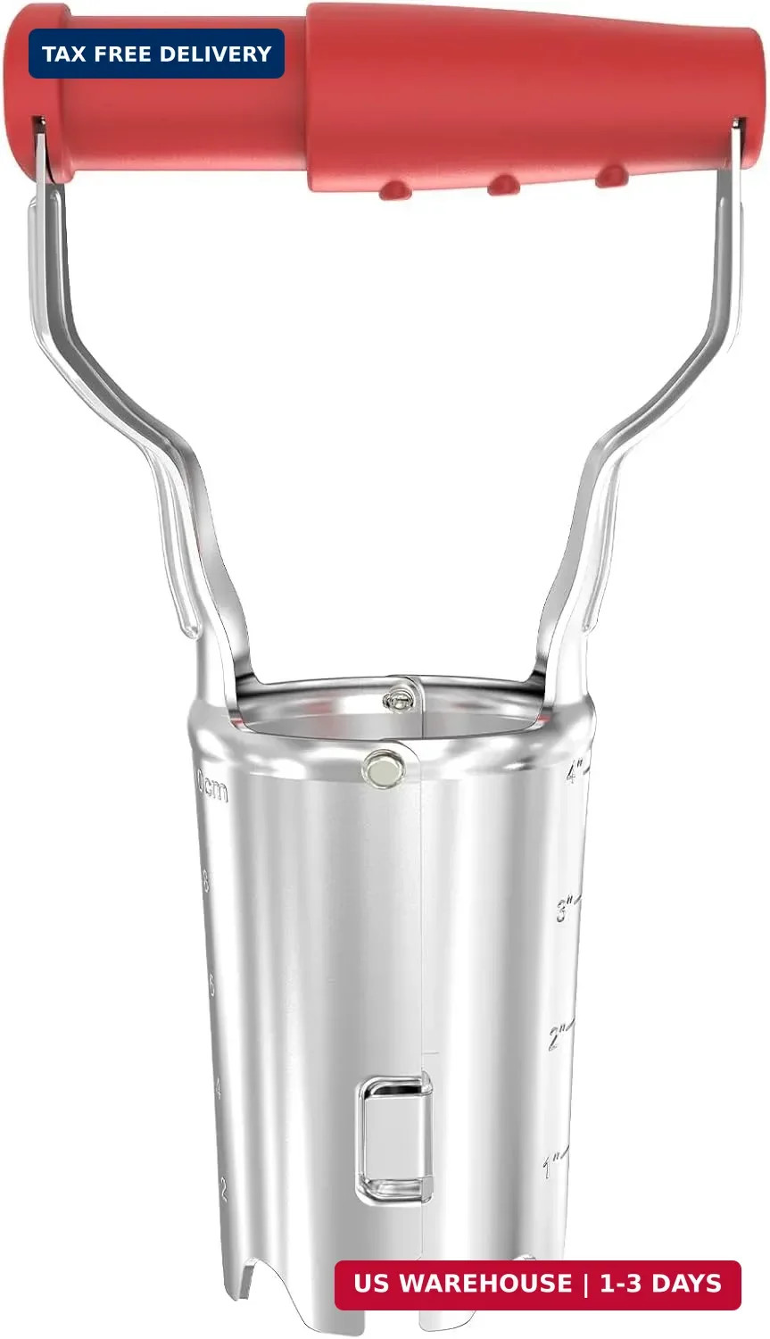 FLORA GUARD Bulb Planter with Depth Markers – Automatic Soil Releasing Seed Bulb