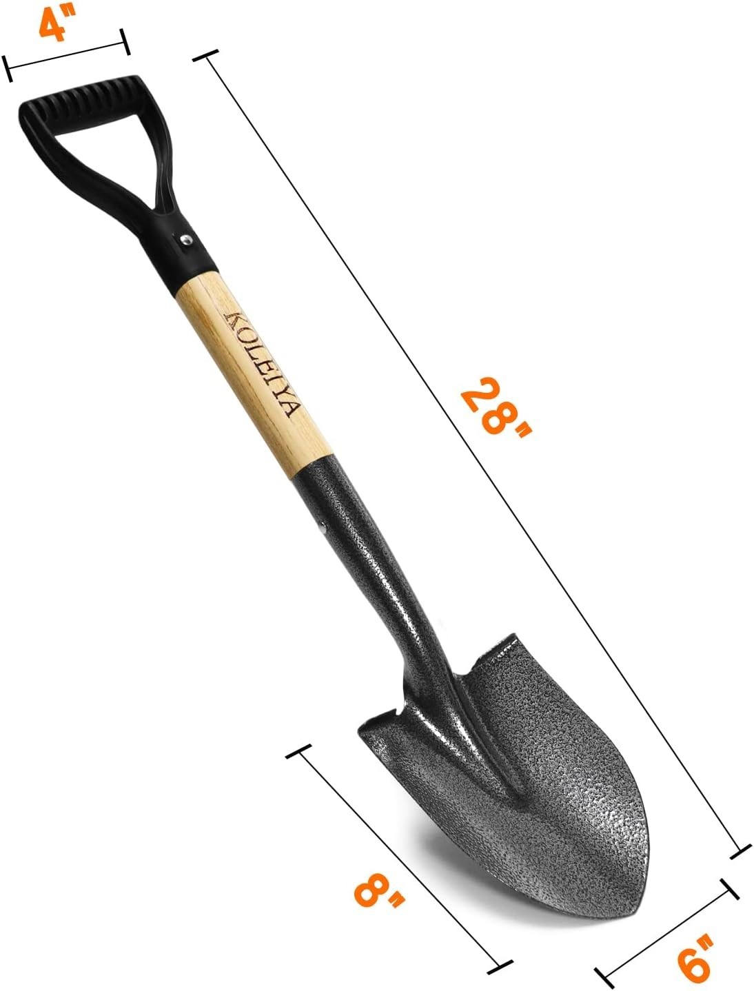 Durable 28-Inch Kids Garden Shovel with Ergonomic Handle – Eco-Friendly Tool