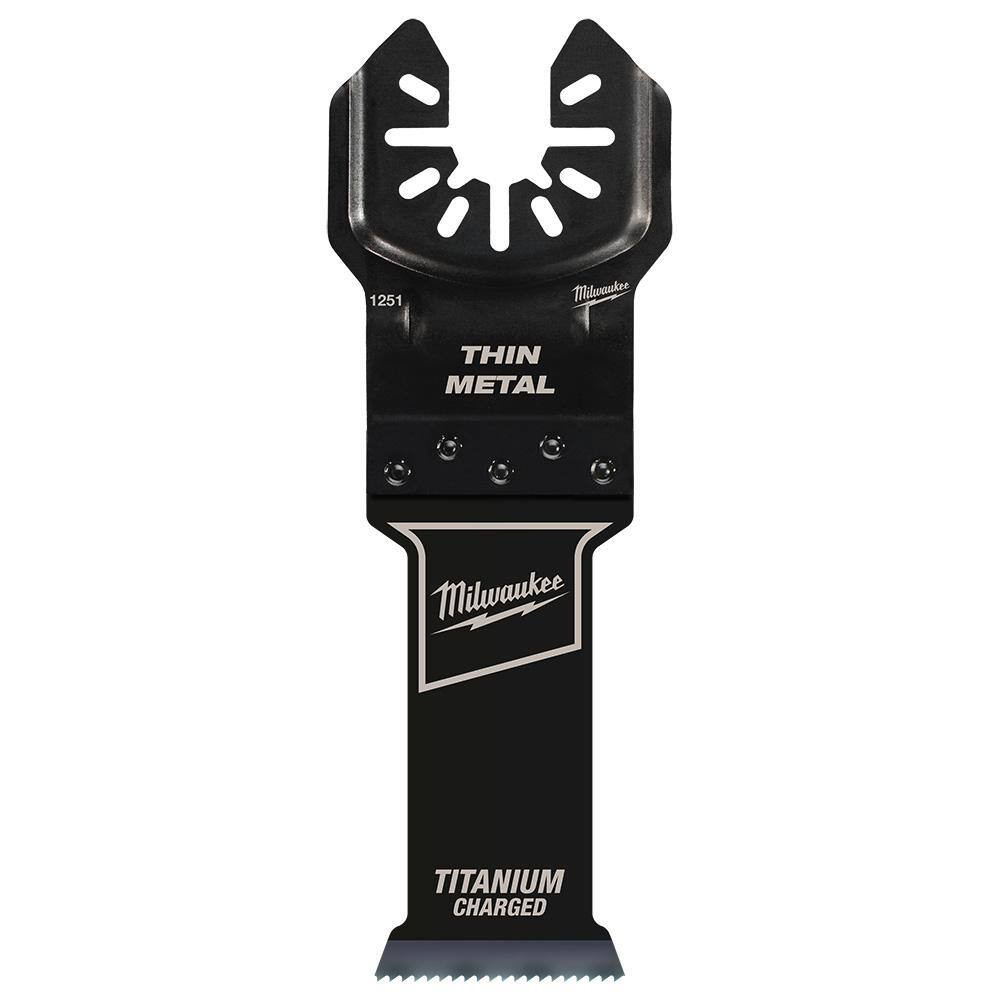 1-1/8 In. Titanium Bi-Metal Universal Fit Wood and Metal Cutting Multi-Tool Osci