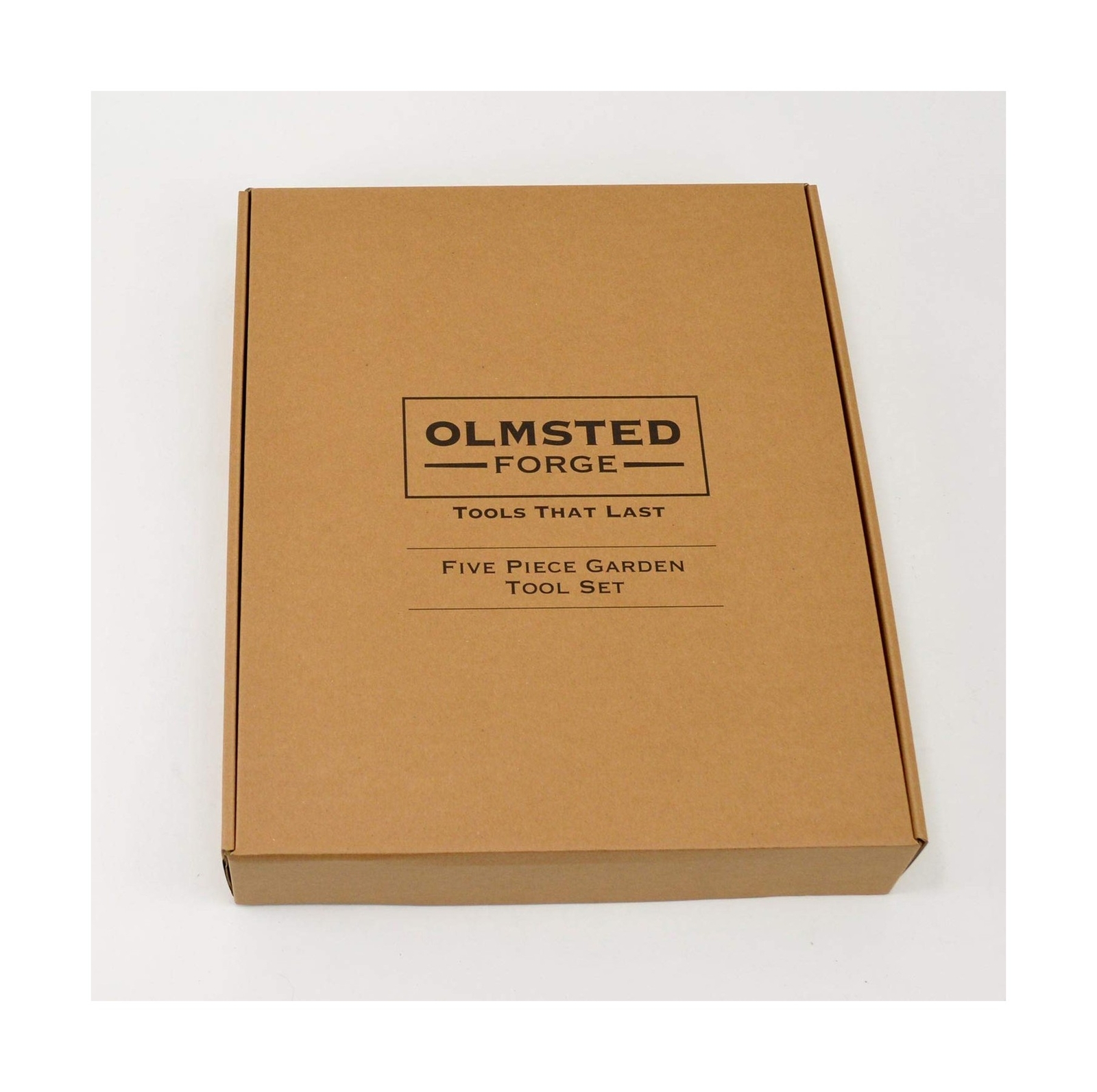 Olmsted Forge Garden Tool Set, 5 Pieces, Heavy Duty Powder Coated Steel, Cork…