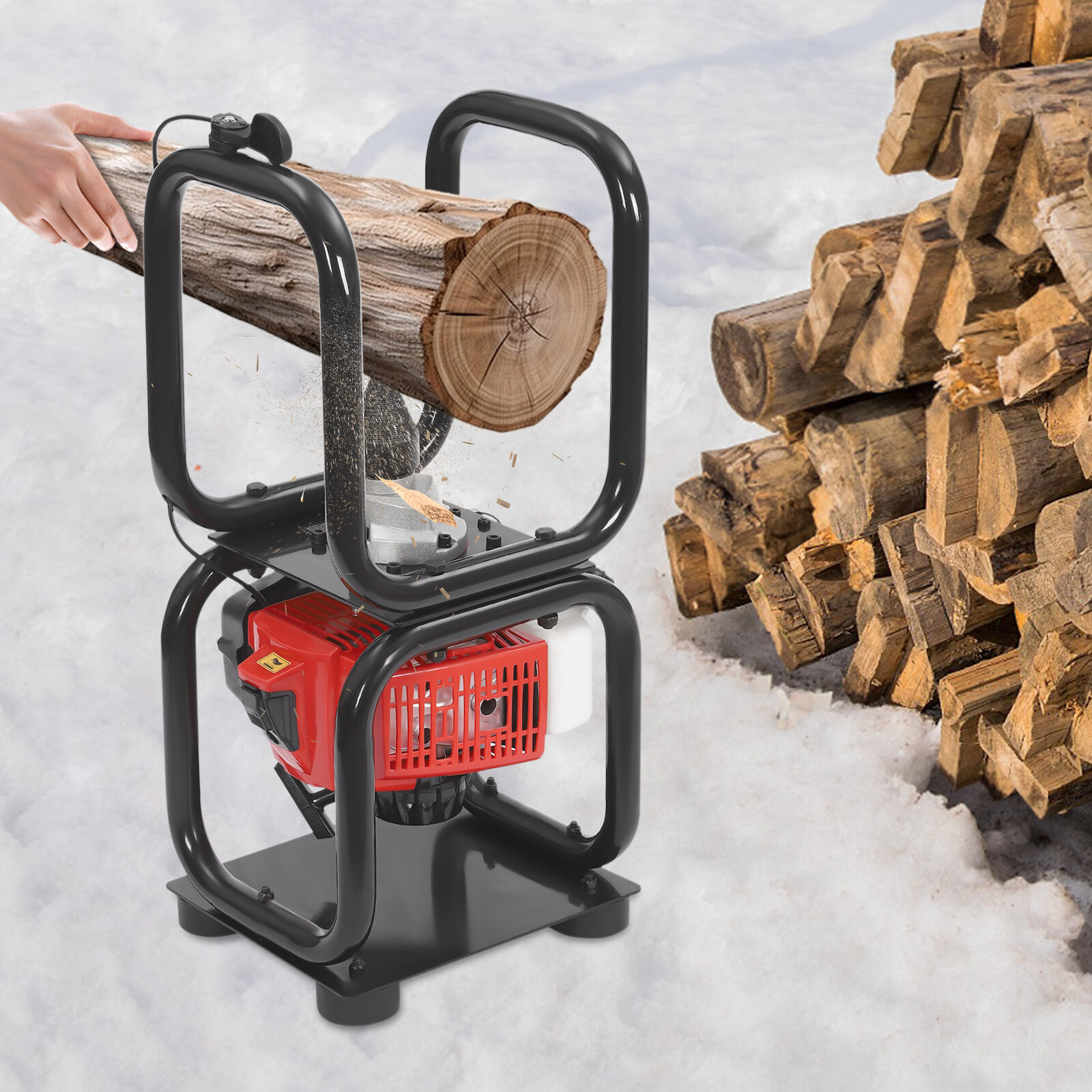 2-Stroke 64CC 2.5 KW Wood Splitter Gas Powered Gasoline Wood Splitter