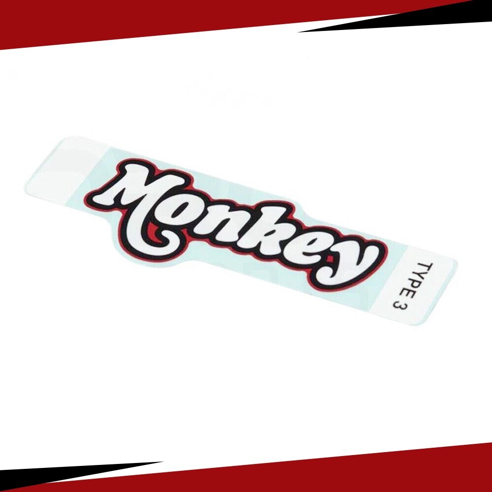 LOGO STICKER TRIM PANEL FRAME DECAL FAIRING FOR HONDA MONKEY 125 2018-2023