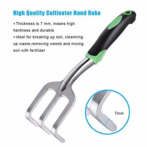 3 Pack Garden Hand Shovel Aluminum Alloy Garden Trowel with Rubber Non-Slip Grip