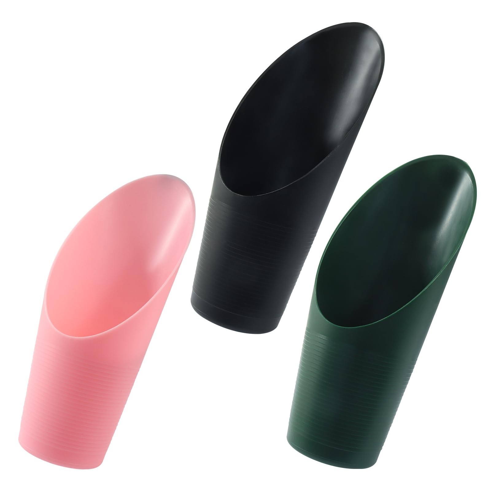 3 Pcs Bonsai Soil Scoops Plastic Garden Shovels Garden Tool, Colorful Mini Po…