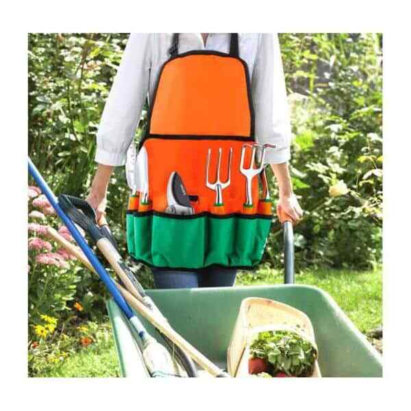 12 Pieces Garden Tool Set 6 In. Aluminum Hand Tool Kit Handle Trowel Heavy Duty
