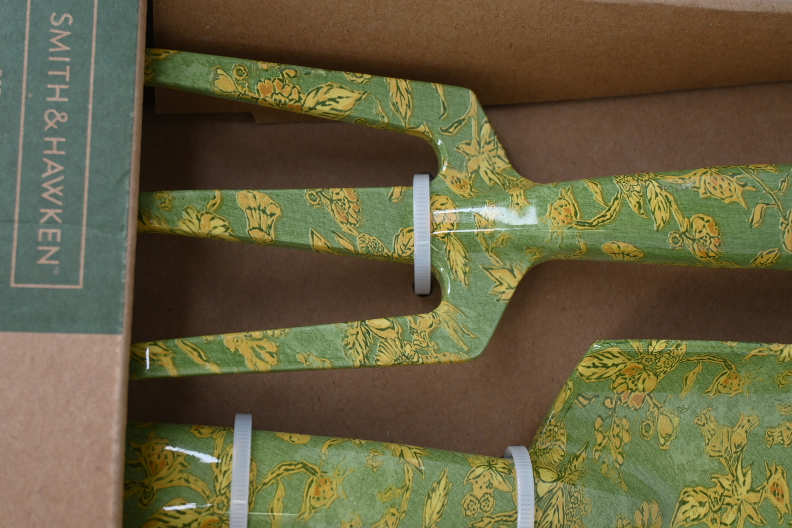 Smith & Hawken Aluminum Pruner, Cultivator & Trowel Gardening Set Green Floral