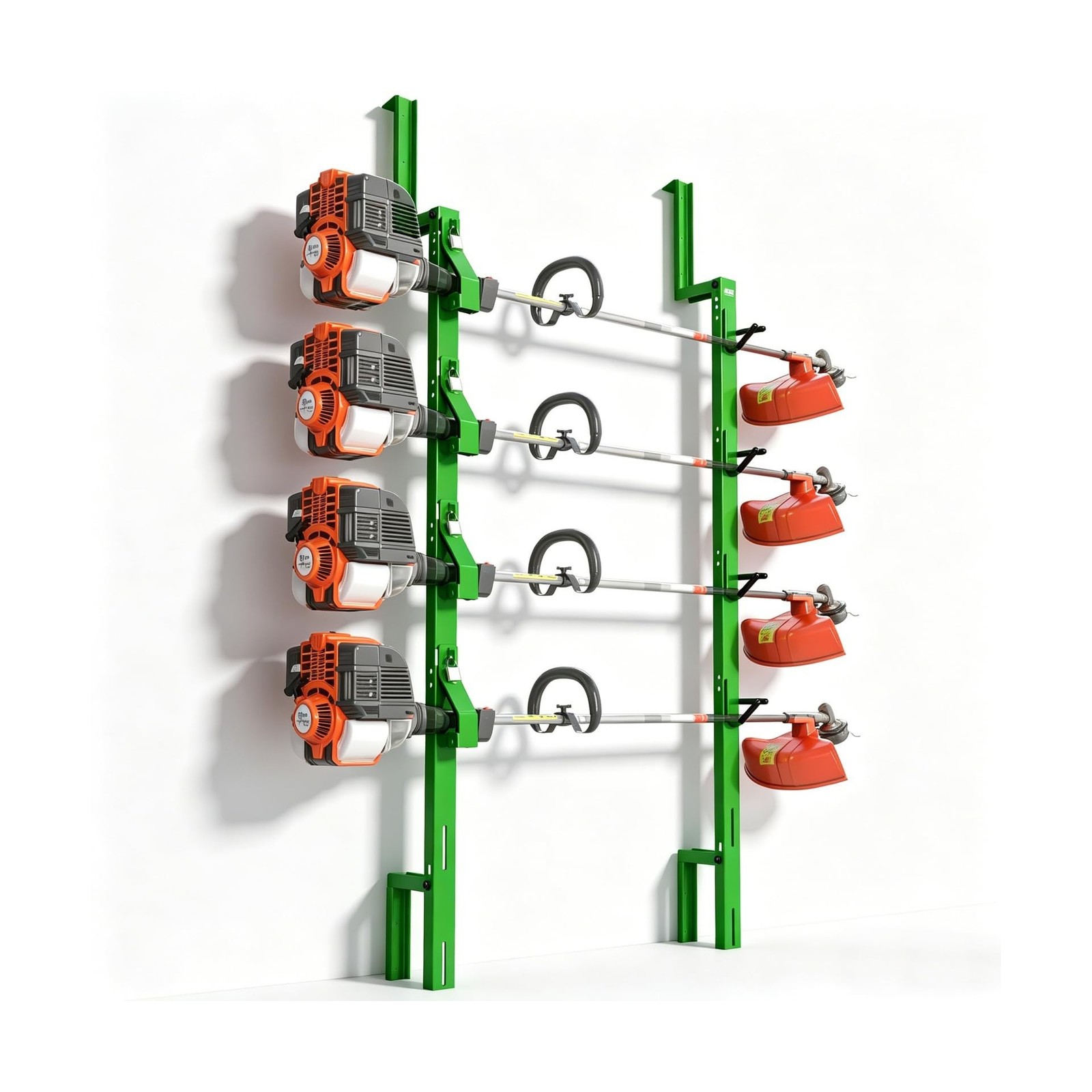 ELITEWILL Commercial Trimmer Rack with Independent Locks for Open/Enclosed