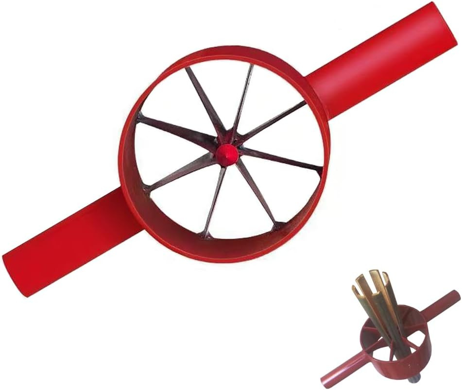 Bamboo Splitter 8 Cut, Steel Bamboo Splitting Tool Suitable for Bamboo Diameter