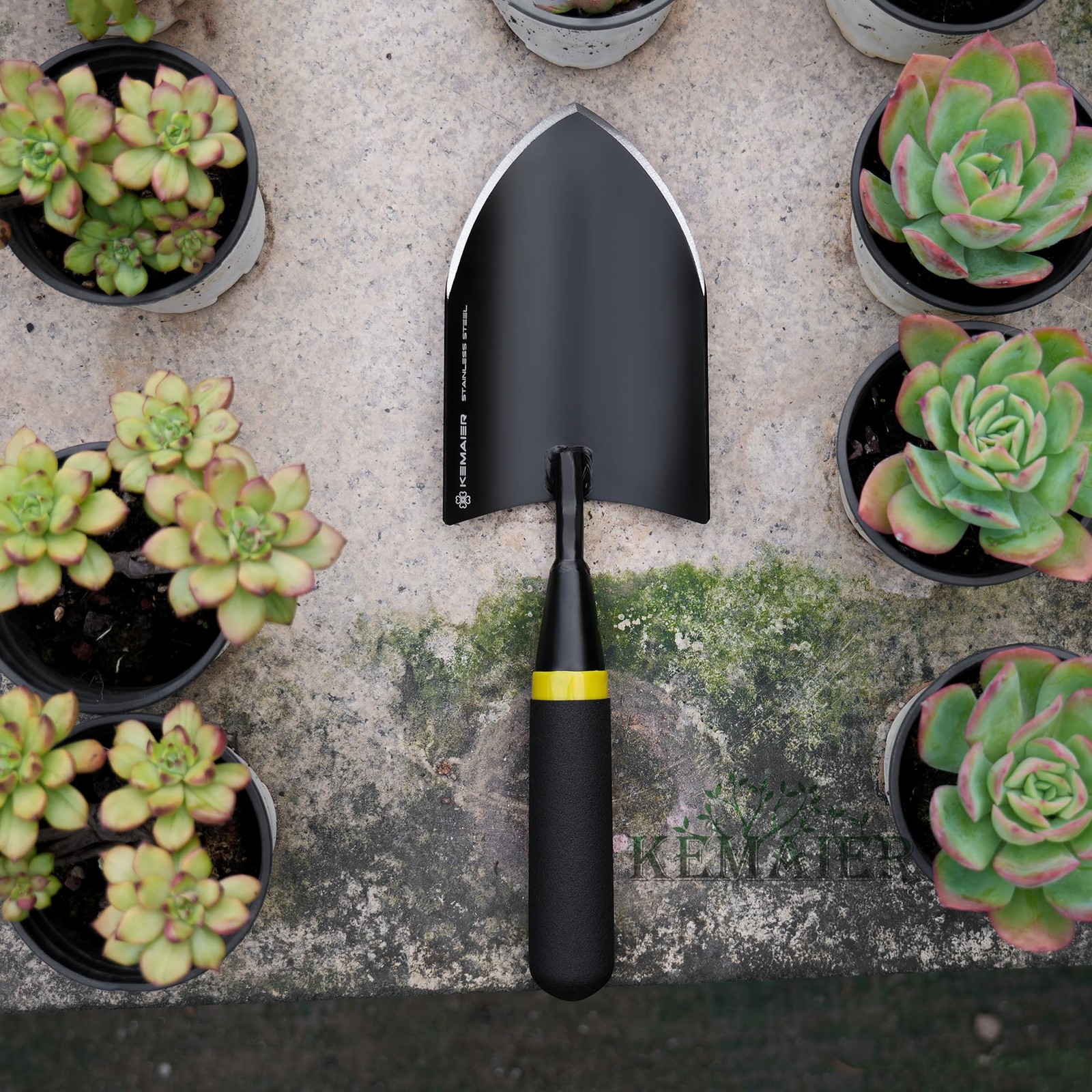 Heavy Duty Stainless Steel Garden Trowel and Shovel, Easy Digging and Weeding…