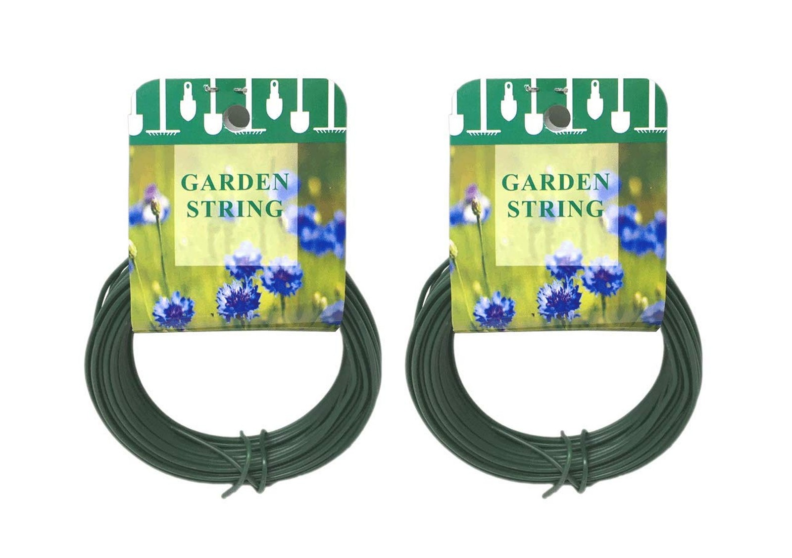 100 Feet Garden Wire Heavy Duty Green Coated Plant Twist Tie Garden Training …