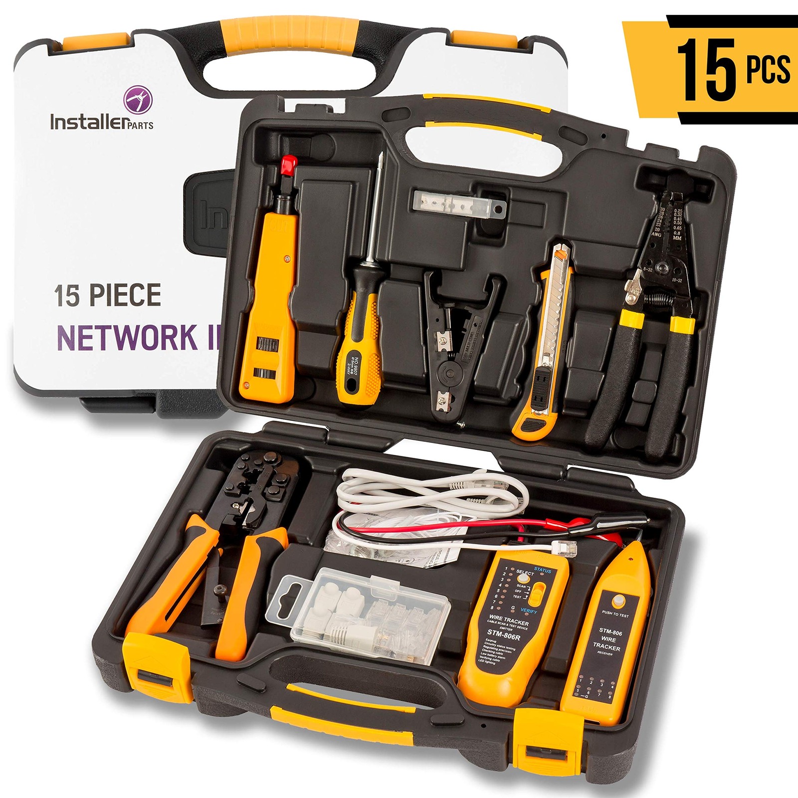 Installerparts Professional Network Tool Kit 15 In 1 – Tool Cat 5 Cat6