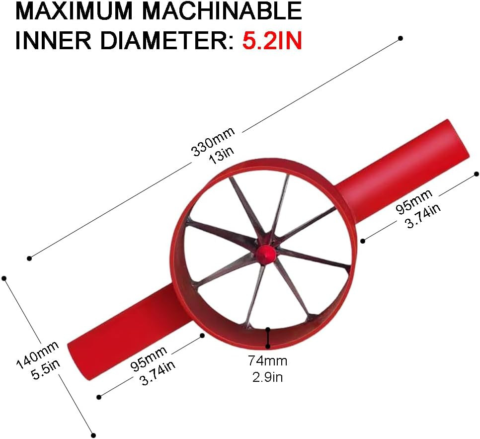 Bamboo Splitter 8 Cut, Steel Bamboo Splitting Tool Suitable for Bamboo Diameter