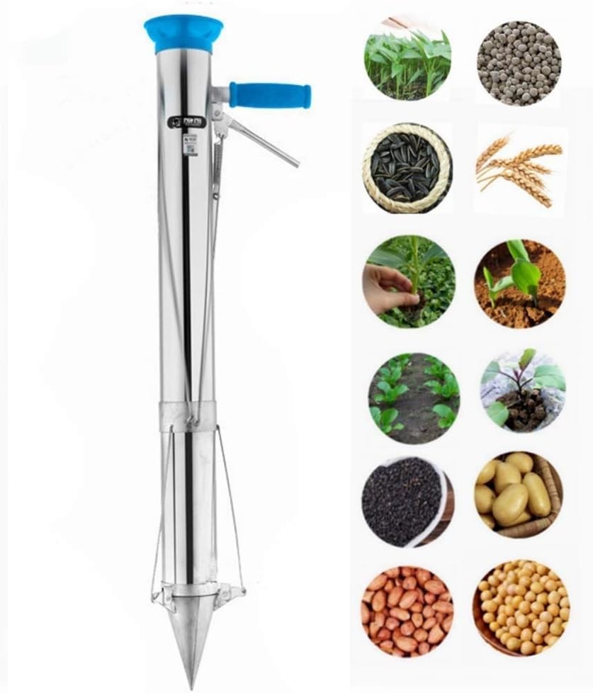 Advanced Manual Plant Transplanter with Padded Grip – Ideal for All Vegetables