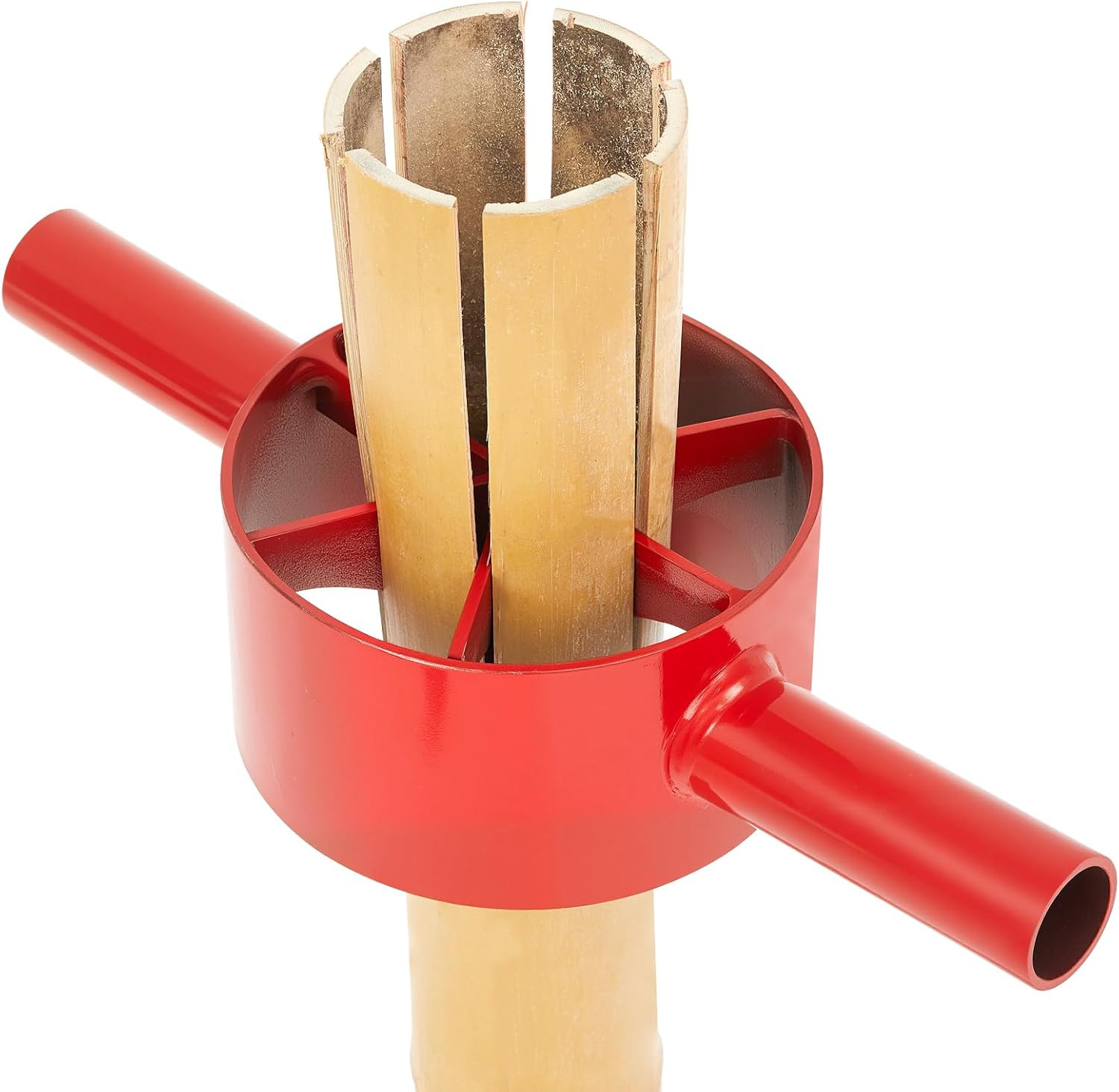 Bamboo Splitter 5.5 Inch Bamboo Split Steel Manual Dividing Splitting Tool with
