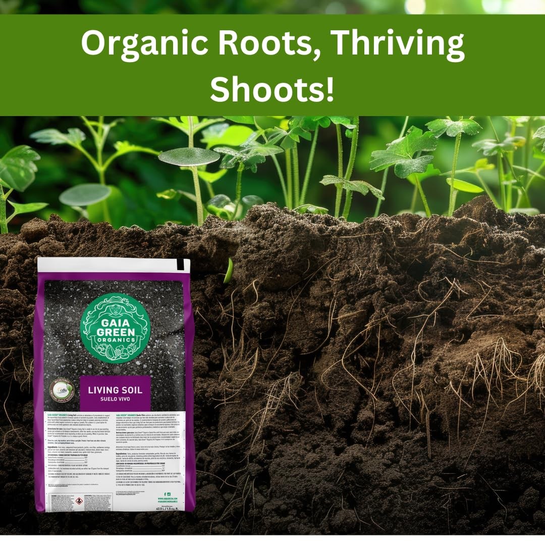 Uf Urban Farm D & S Garden Supplies Gaia Green Organics Living Soil 1.5 Cu Ft