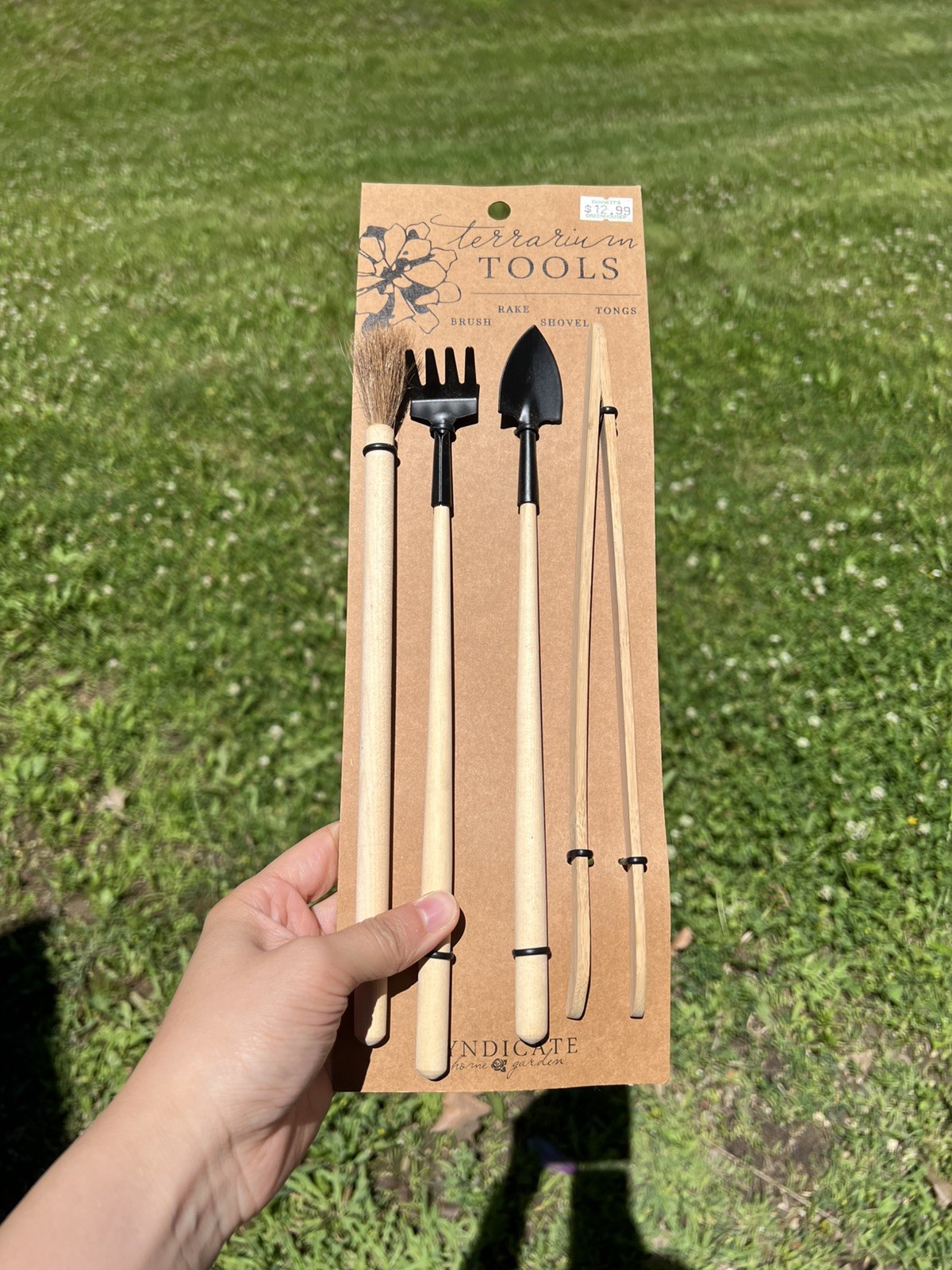 052076 Terrarium Tool Kit Light Brownblack