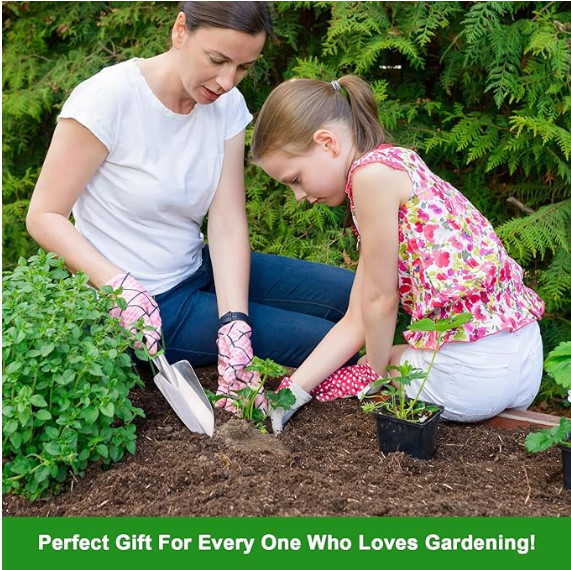 Garden Shovel Hand Trowel Heavy Duty Hand Shovel with Ergonomic Handle Free Ship
