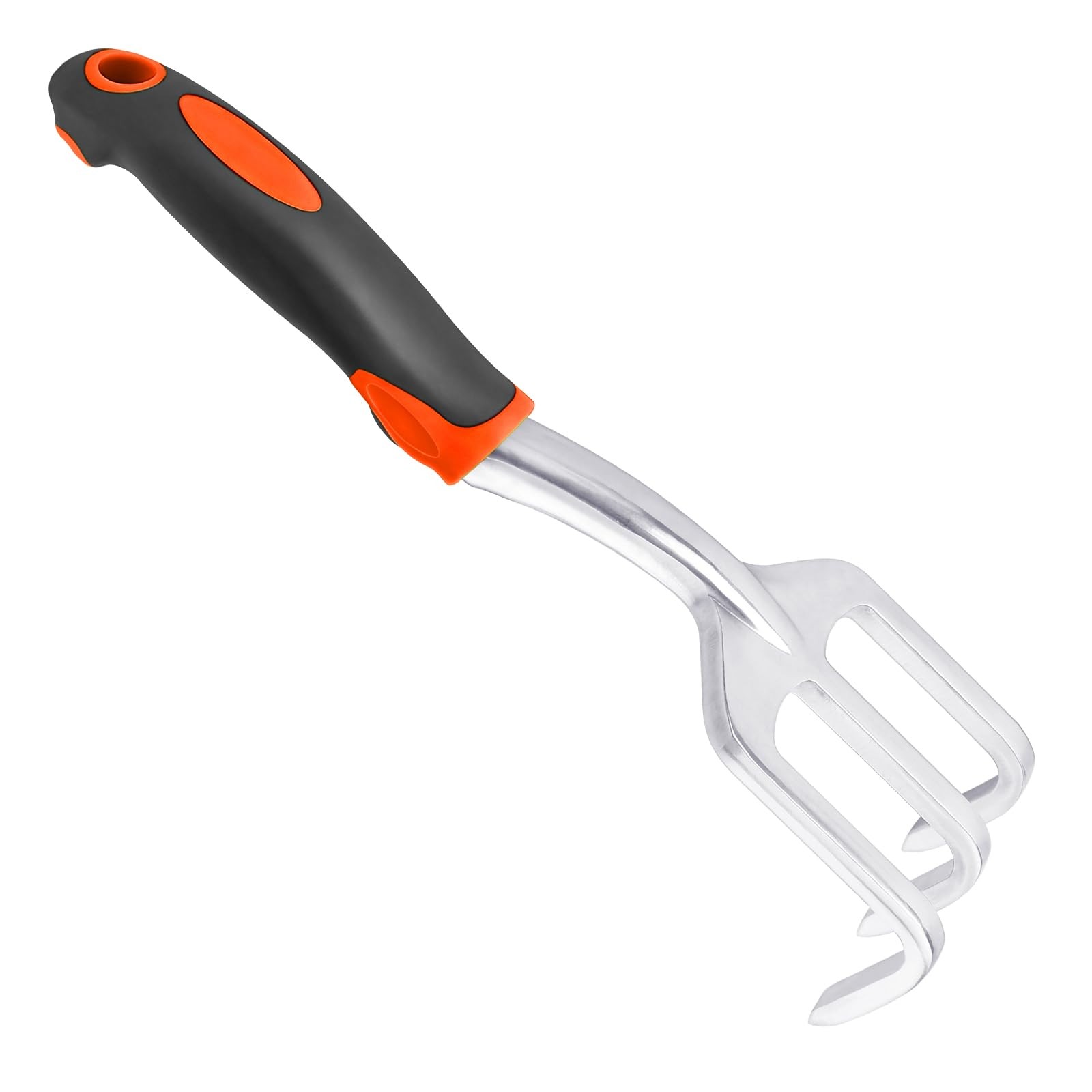Hand Rake Garden Tool Heavy Duty Hand Cultivators for Gardening Small Garden