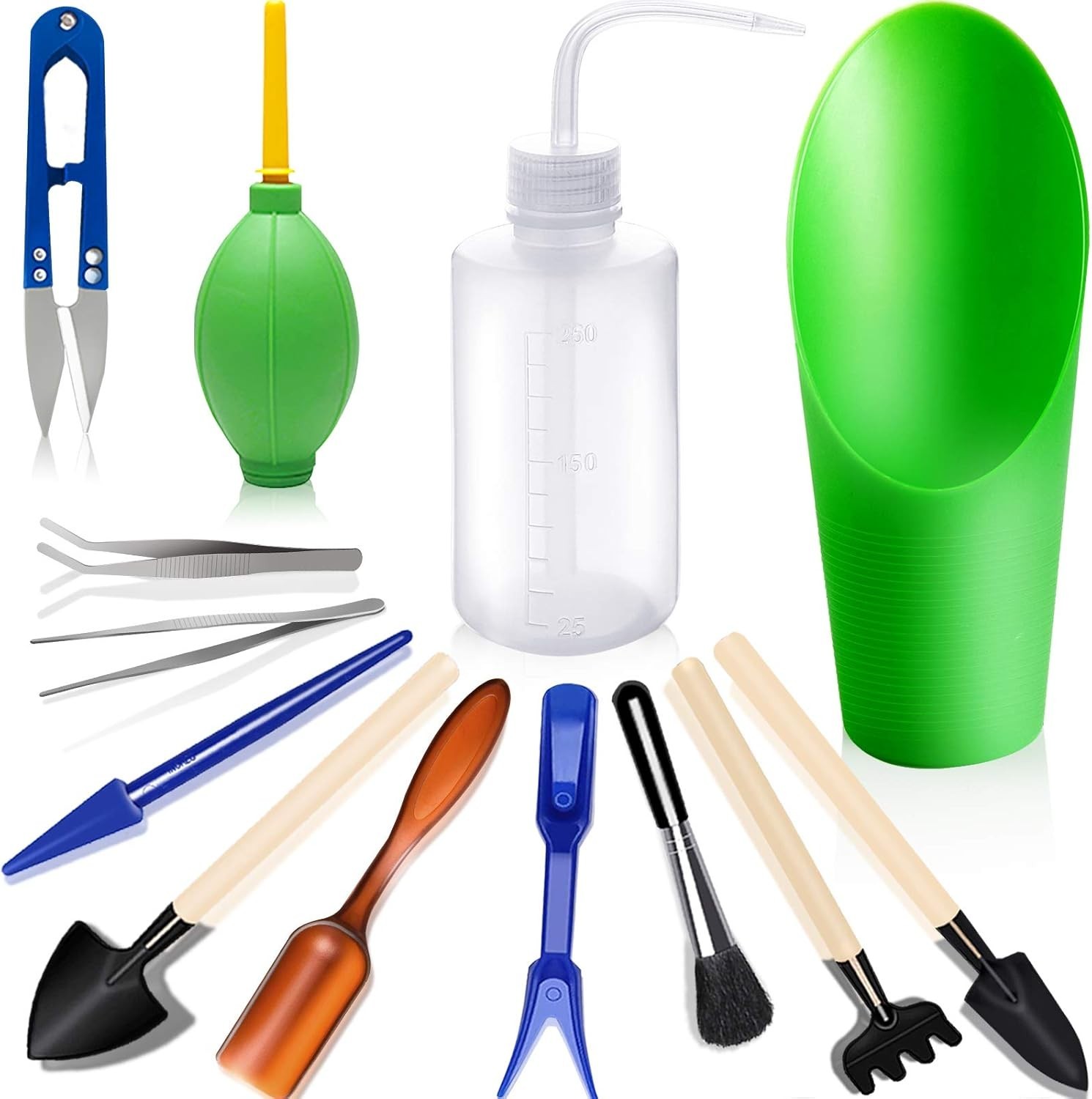 Elegant 13-Piece Mini Garden Tool Set for Succulent Care and Transplanting