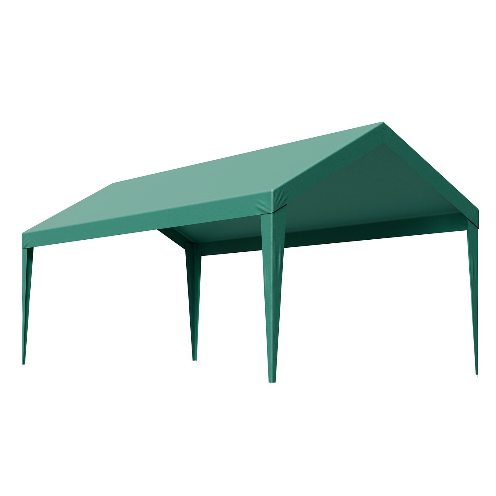 Carport Replacement Canopy, 10 x 20 ft Potable Garage Tent Top Tarp, UV-Resistan