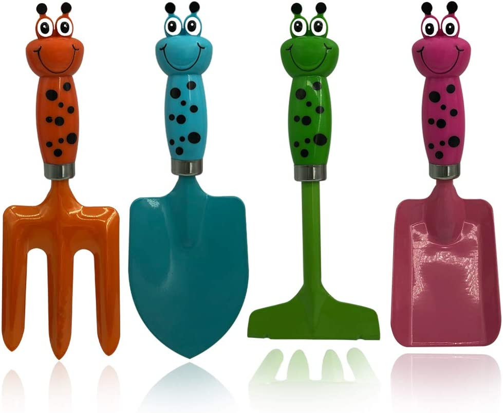 Kids Gardening Tools Set Metal for Kids Hand Shovel Mini Garden Tools for Kids,