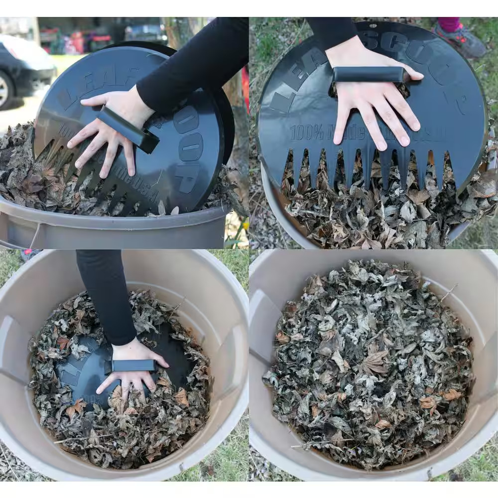 12.5 In. Poly Leaf Collecting Scoops – Leaf Collecting Tool
