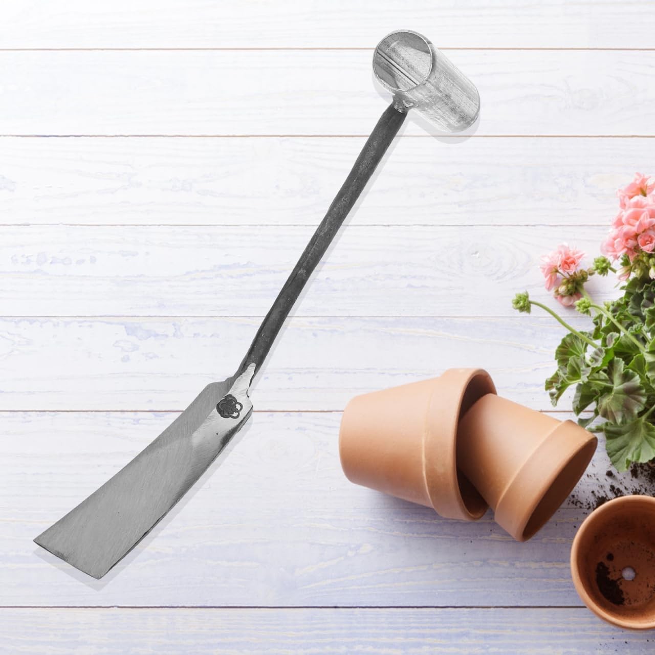 Gardening Trowel 10.23In Metal Garden Shovel for Digging Weeding Transplanting