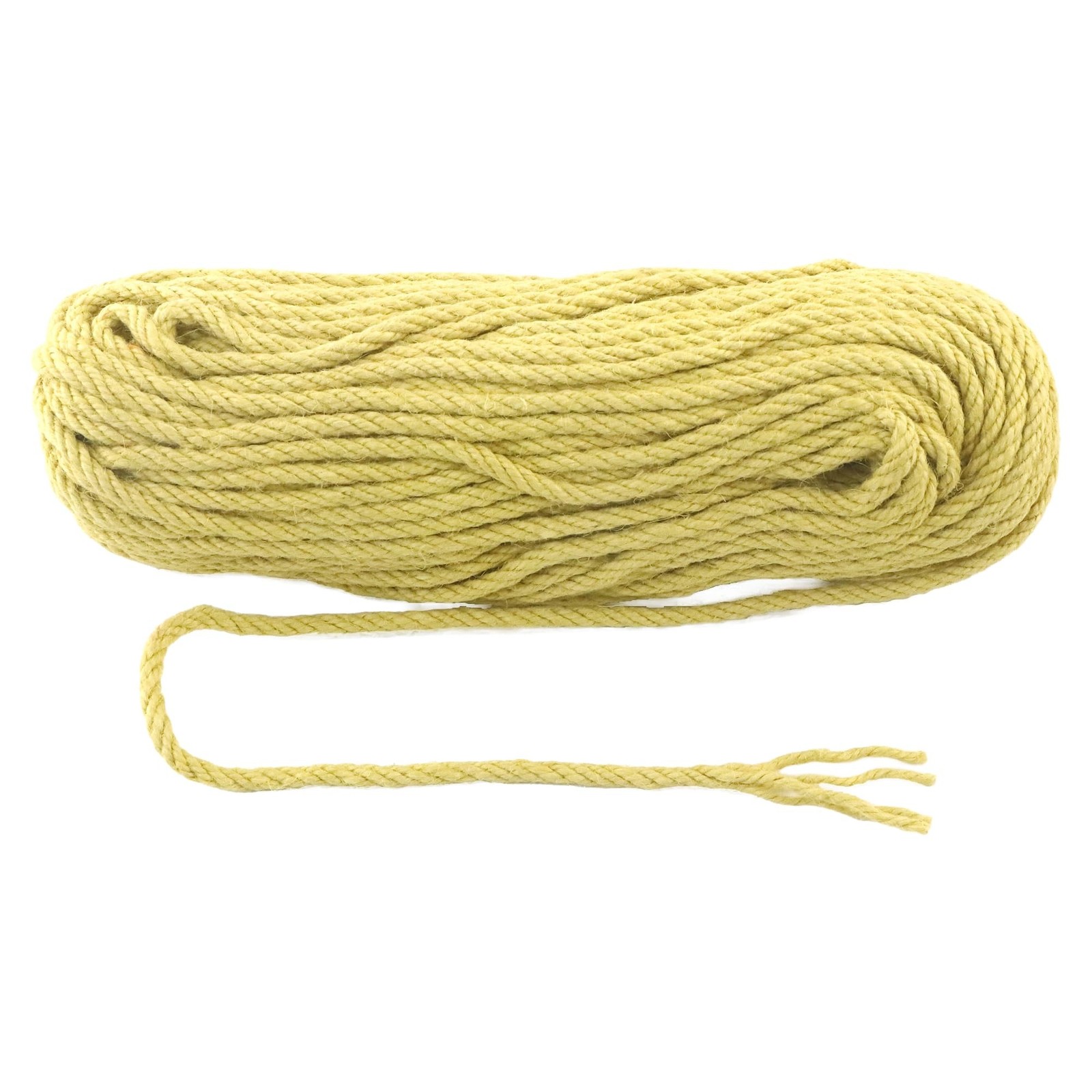 6mm x 150 Feet Yellow Jute Rope, Twine for Gardening Tomato Climbing Plant Ti…