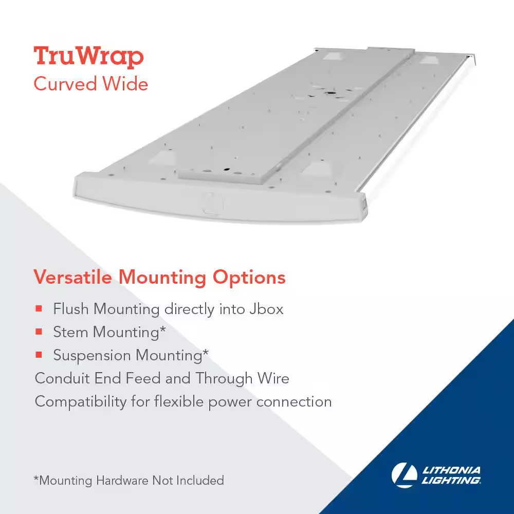 Contractor Select TRUW Adjustable Lumen Integrated LED White Wraparound Light Fi