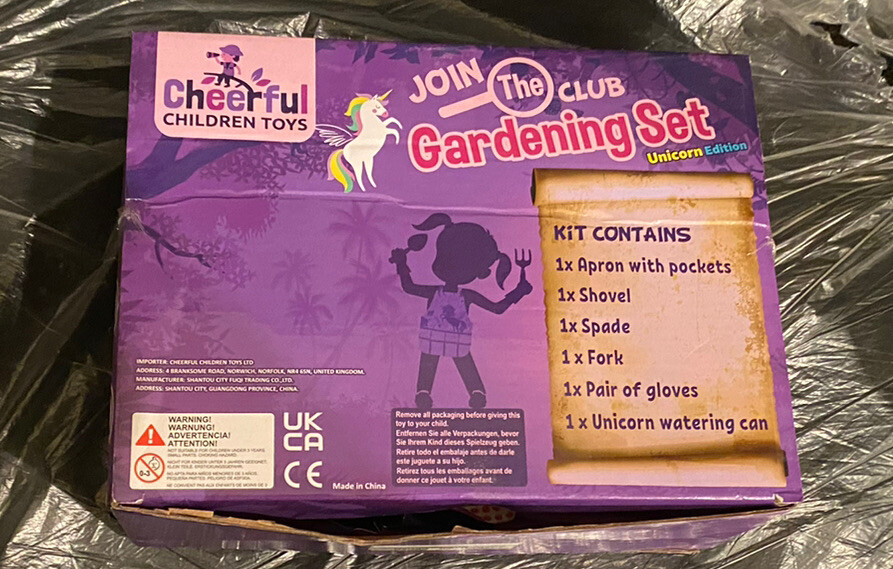 Unicorn Garden Kit for Girls – Gift for Little Girls 3-7 Years Old