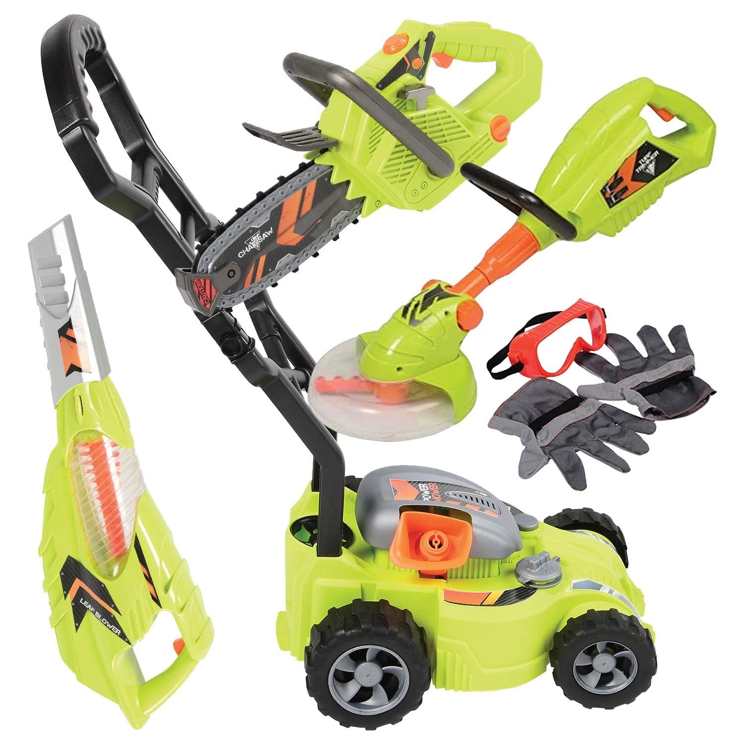 CP Toys 6Piece Power Gardening Toy Set for Kids Ages 3+, Child Size Indoor/Ou…