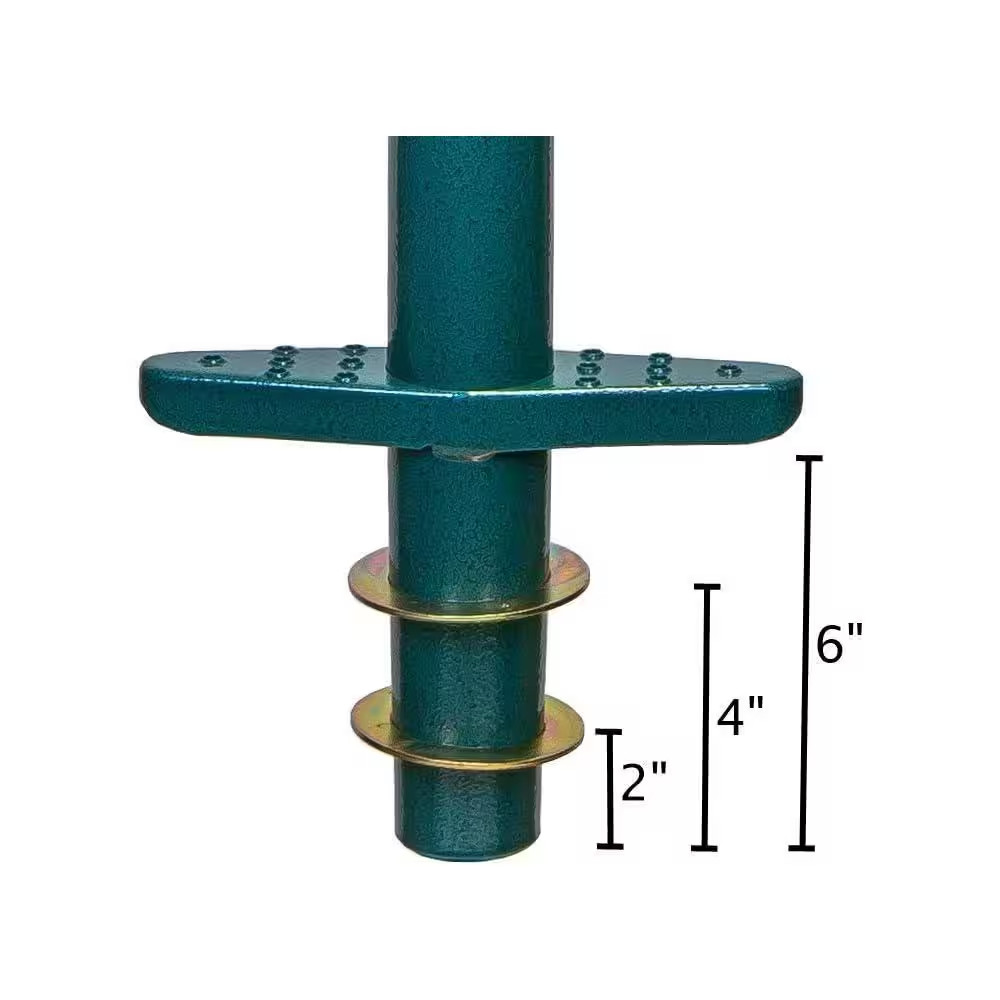 34 In. Carbon Steel Bulb Planter, 5-In-1 Multi-Use Long Handle Sod Plugger Weedi