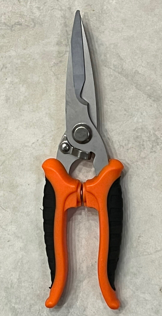 Garden Scissors Pruning Shears Hand Pruners Stainless Steel Blade Soft Grip