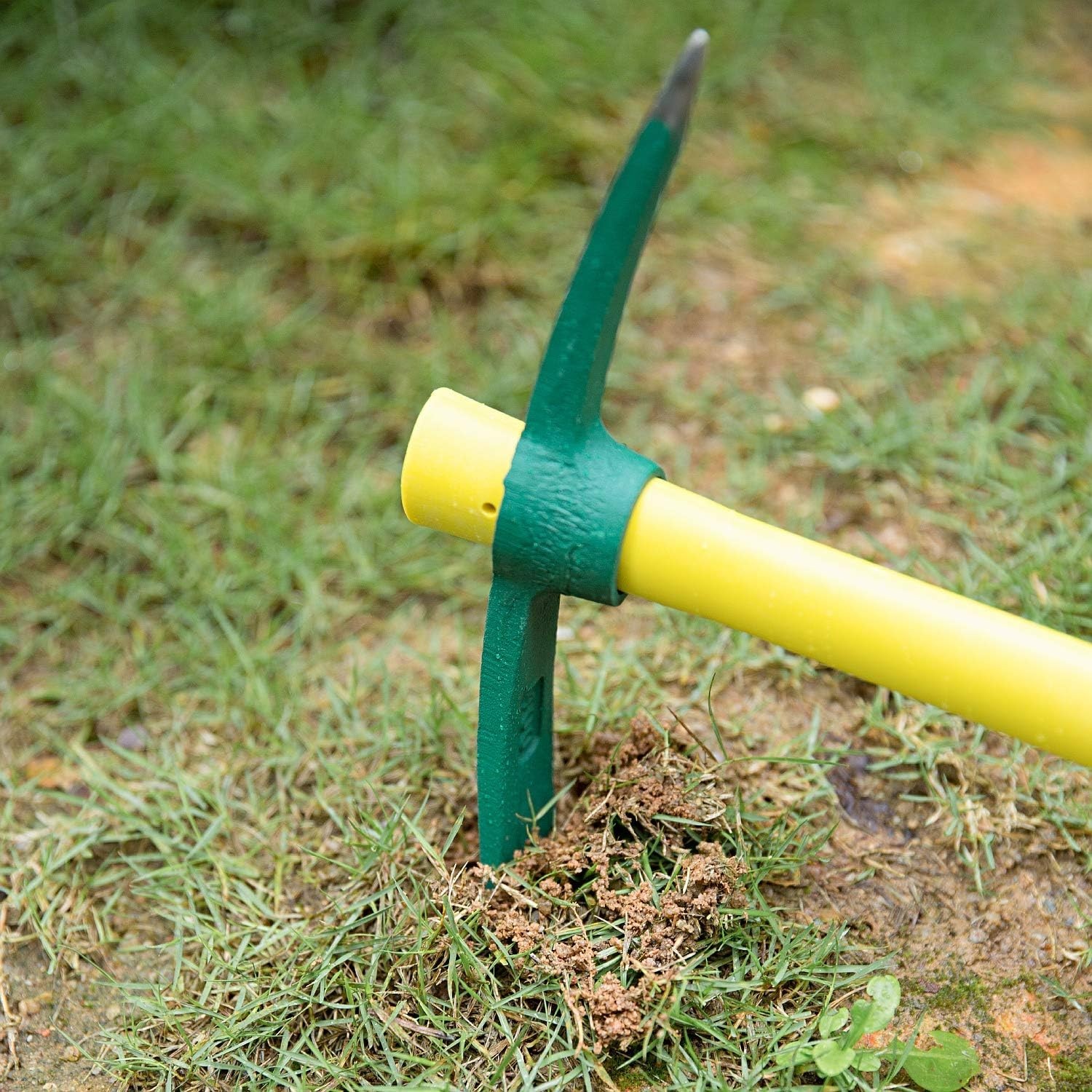 15 Inch Garden Pick Axe with Fiberglass Handle