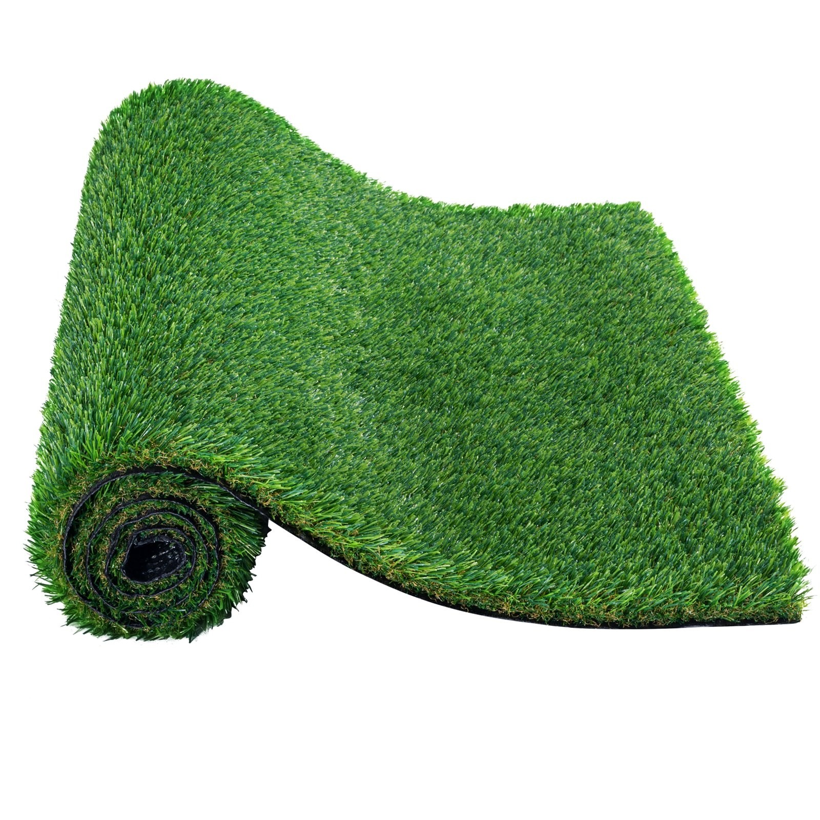 Artifical Grass,4 x 6 ft Rug Green Turf,1.38″Fake Door Mat Outdoor Patio Lawn De