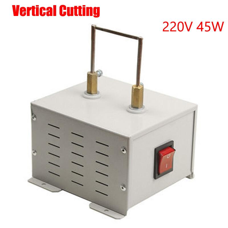 Elastic Belt Ribbon Bench Mount Electric Hot Rope Cutter Cutting Machine