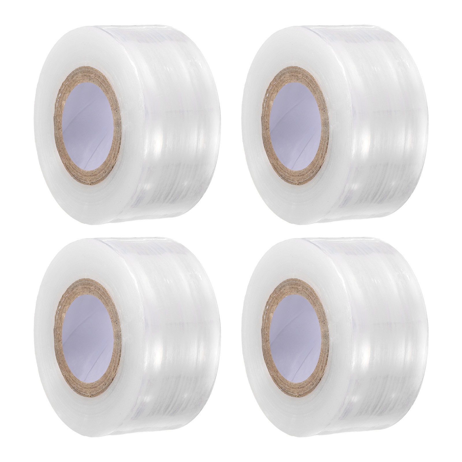 4pcs Fruit Tree Grafting Tape 3CM x 100M PVC Grafting Film for Plants, White