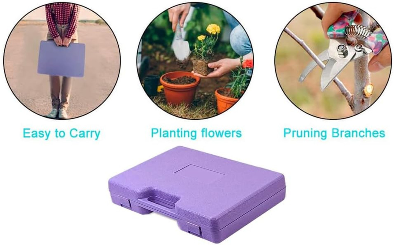 Gardening Tools,5 Pieces Garden Tools with Floral Print, Ergonomic Handle Trowel