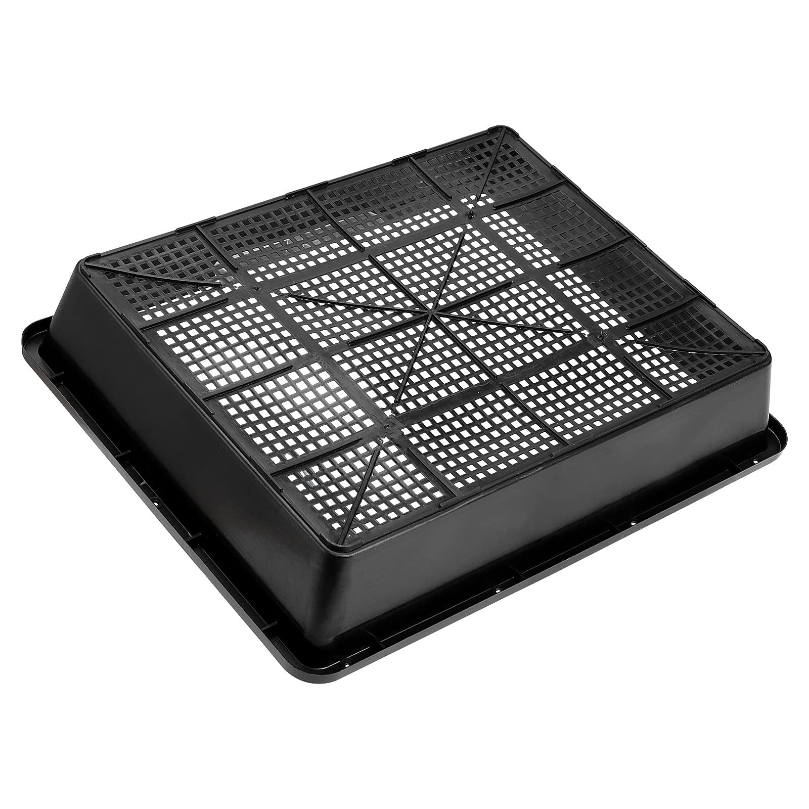 Mouyat 14 Pack 15 X12 Inch Seed Starter Trays Plastic Mesh Bottom Growing Trays