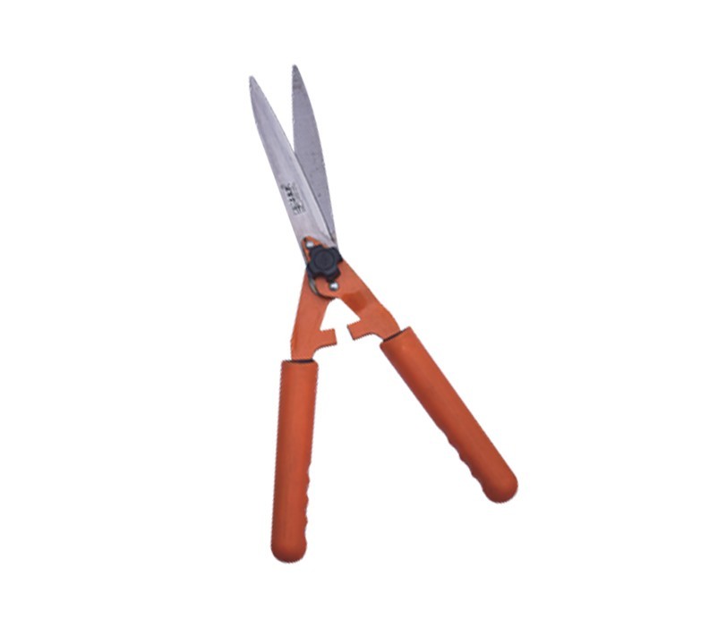 Gardening Tools Hedge Shear 10 inch Carbon Steel Blades With PVC Handle