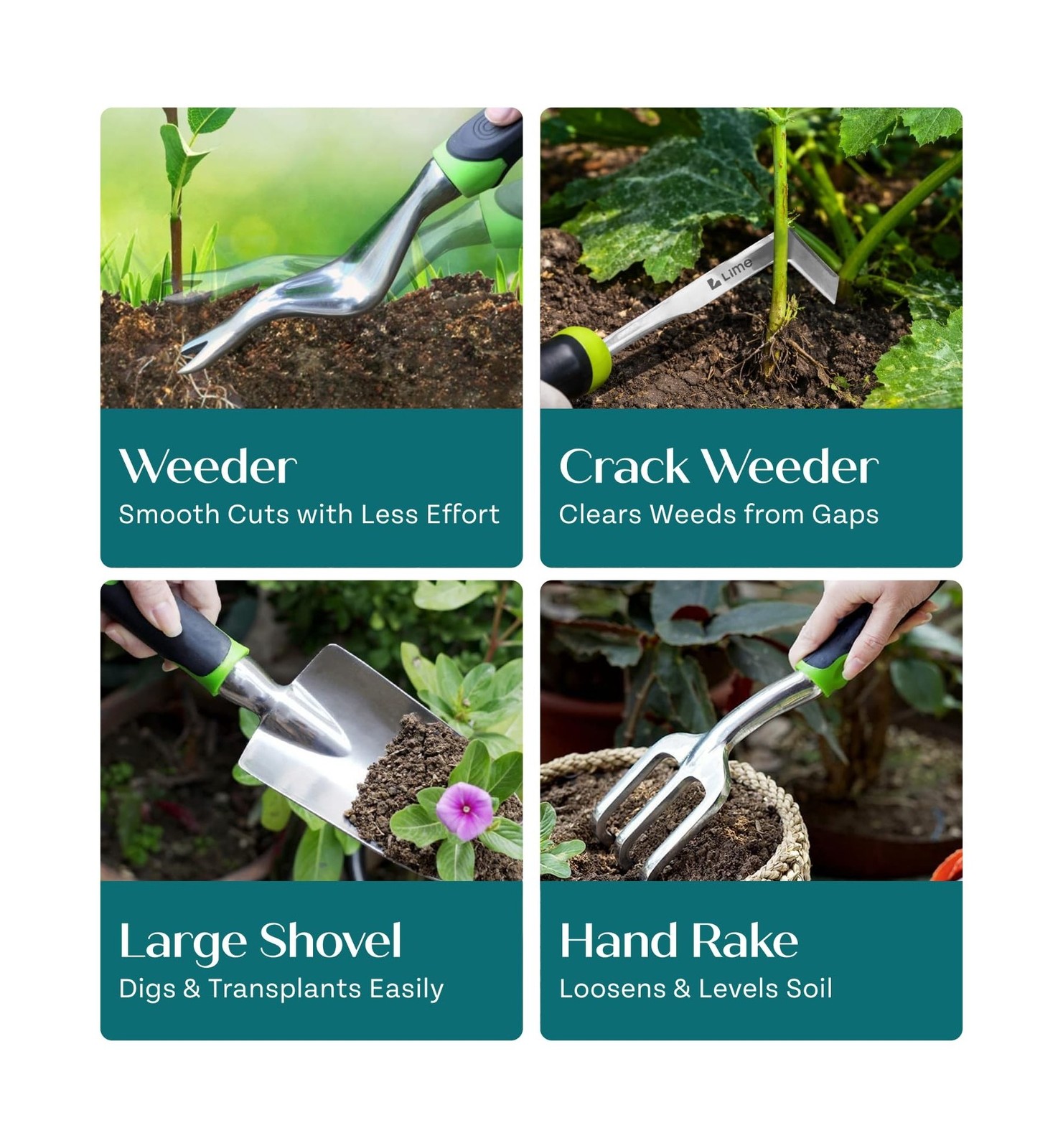 Heavy Duty Gardening Tools – Gardening Gifts for Women, Men, Mo… FAST USA SHIP